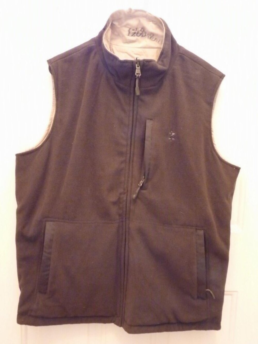 Men's Izon Reversible, Zip Up Vest, Medium - like new